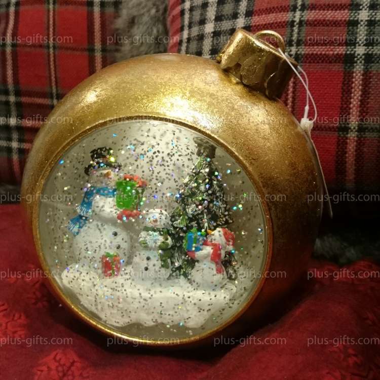 Christmas snow globe