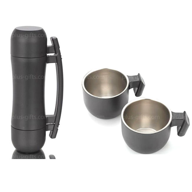 Thermos with two mugs